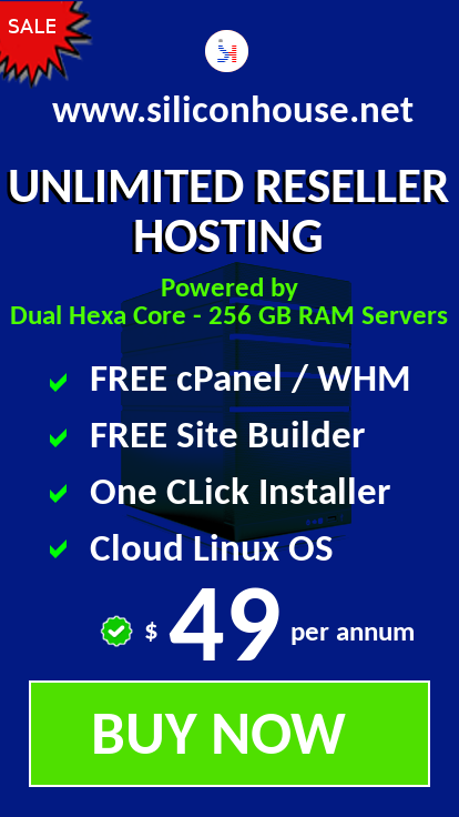 $ 49 Reseller Hosting Banners