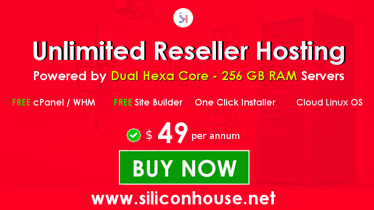 $ 49 Reseller Hosting Banners