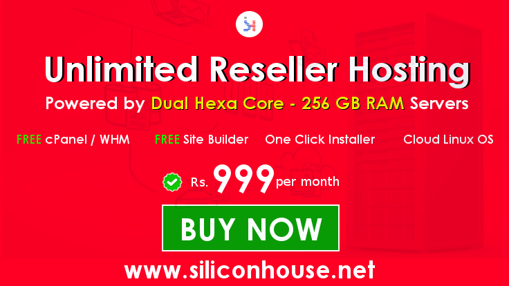 Rs.999 Reseller Hosting Banners