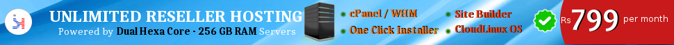 Rs.799 Reseller Hosting Banners