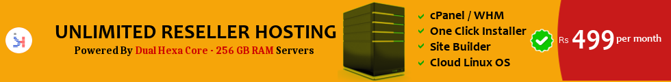 Rs.499 Hosting Banners