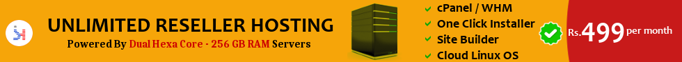 Rs.499 Hosting Banners