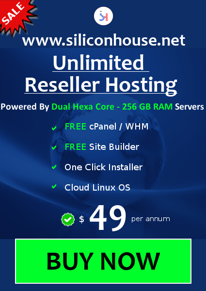 $ 49 Reseller Hosting Banners