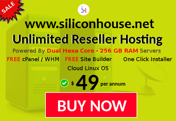 $ 49 Reseller Hosting Banners