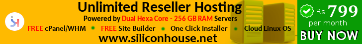 Rs.799 Reseller Hosting Banners