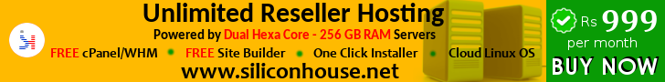 Rs.999 Reseller Hosting Banners