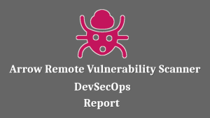Arrow Remote Vulnerability Scanner