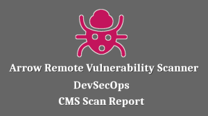 arrow-remote-vulnerability-scanner-cms