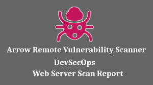 arrow-remote-vulnerability-scanner-web